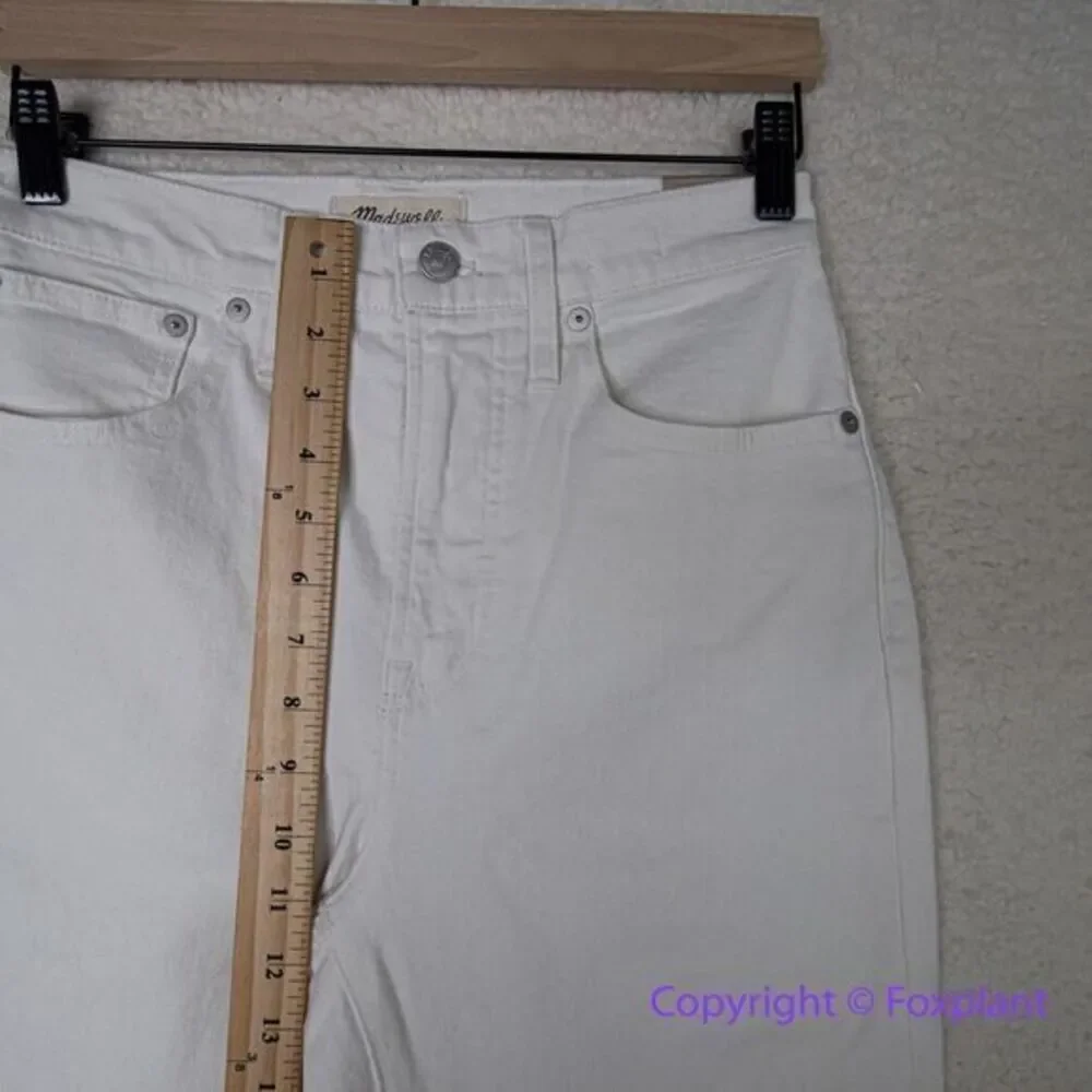 New! Madewell The Perfect Vintage Jean in Tile‎ White, size 26